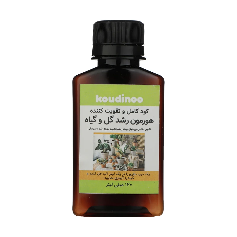 کود هورمون رشد گل و گیاه کودینو مدل Growth حجم 120 میلی لیتر