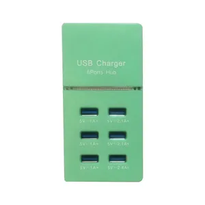 هاب 6 پورت USB 2.0 مدل 5v-3.5a