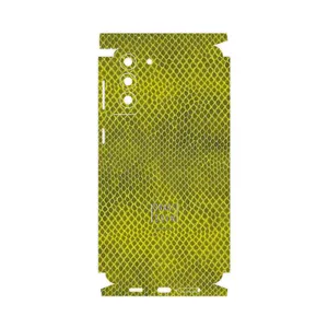 MAHOOT Yellow Snake Skin-FullSkin Cover Sticker for Samsung Galaxy S21 Plus 5G