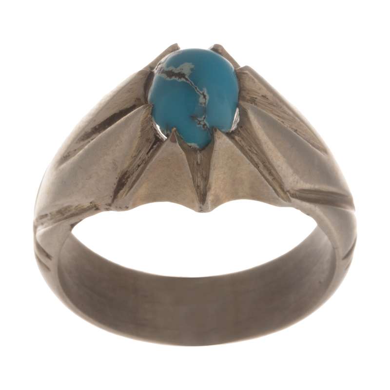 انگشتر نقره مردانه مدل نیشابور فیروزه انگشتر نقره مردانه مدل نیشابور فیروزه