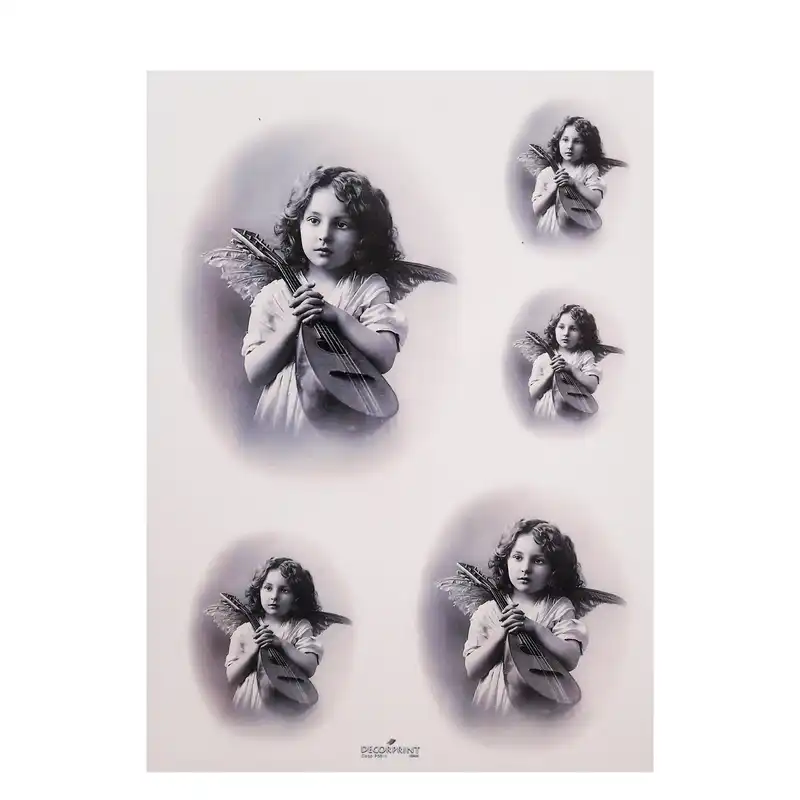 برچسب ترنسفر مدل فرشته رنسانس 4