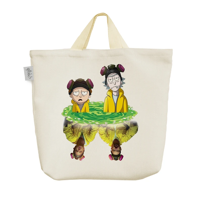 ساک خرید خندالو مدل ریک و مورتی کد 5389