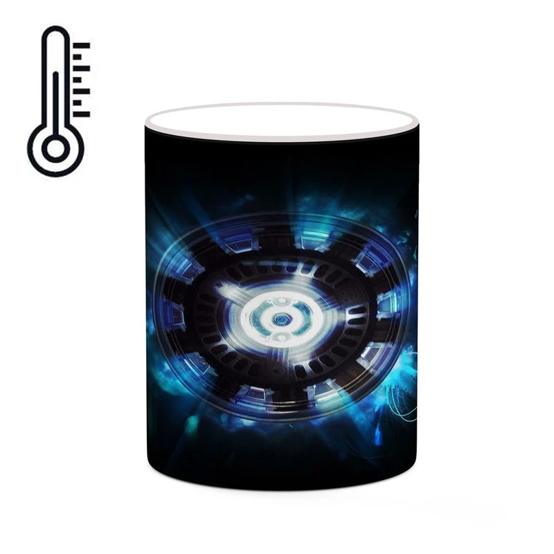 ماگ حرارتی کاکتی مدل مرد آهنی Iron Man کد mgh39129