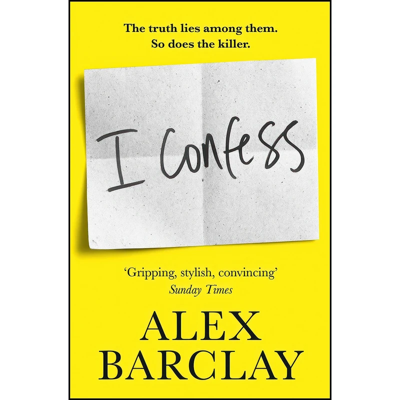 کتاب I confess اثر Alex Barclay انتشارات HARPER COLLINS