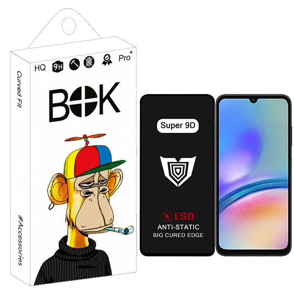 محافظ صفحه نمایش بوک مدل Super 9D Pro مناسب برای گوشی موبایل سامسونگ Galaxy a05 / a05s / 13c