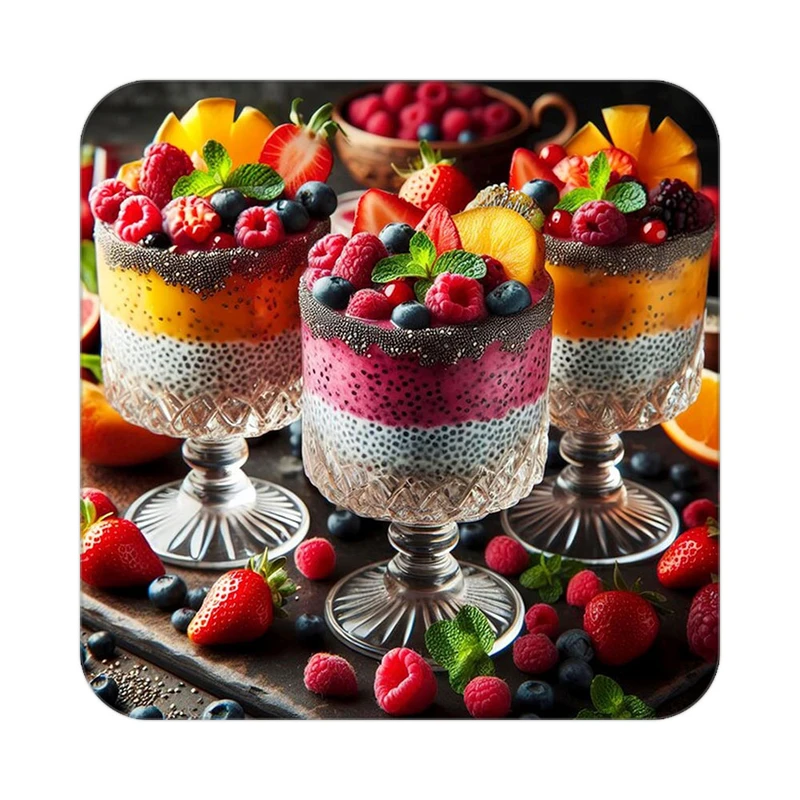 زیر لیوانی کاکتی طرح میوه مدل mp20677