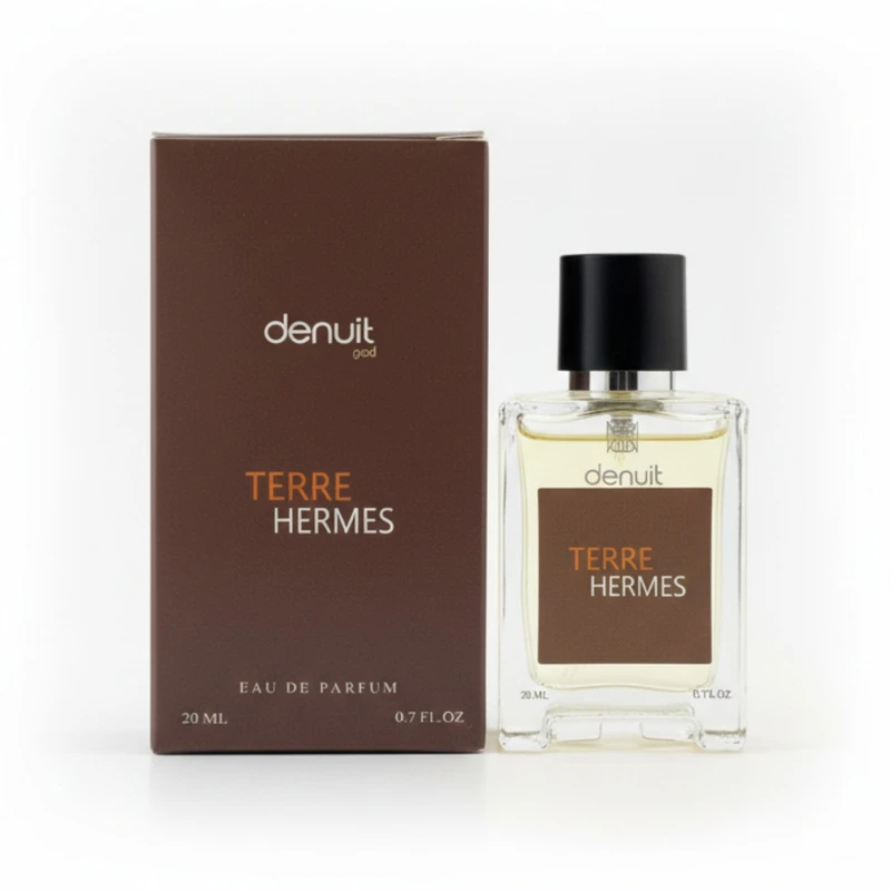 عطر جیبی مردانه دنوییت گلد مدل تق هرمس با رایحه تند حجم 20 میلی‌لیتر