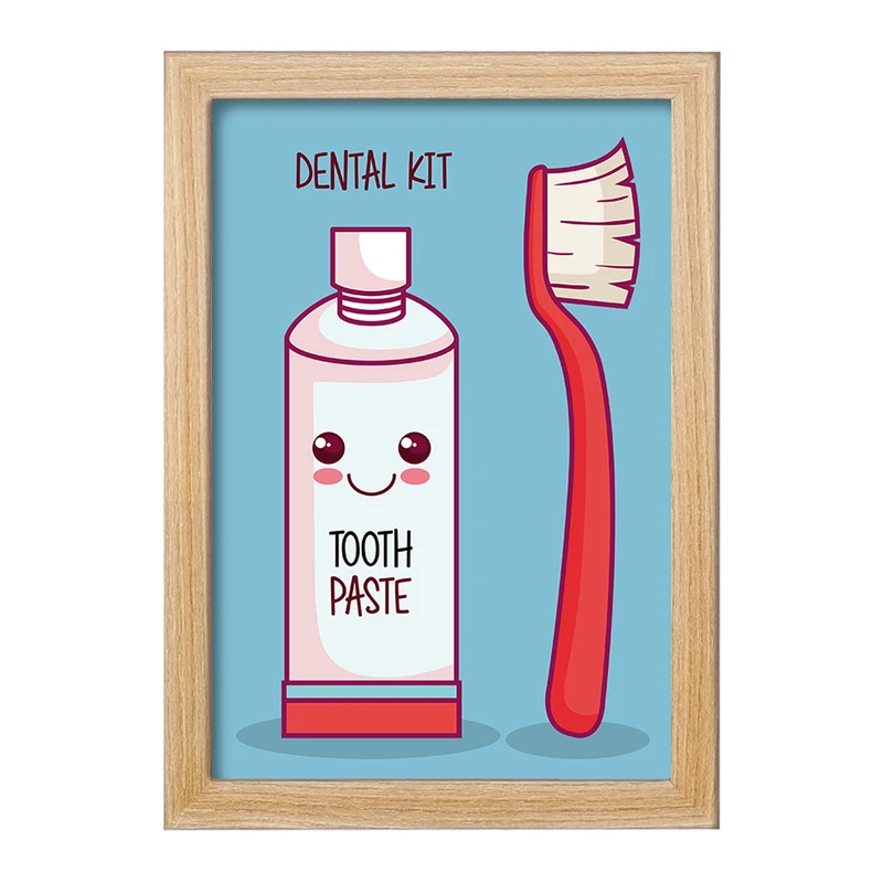 تابلو خندالو مدل دندان و دندان پزشکی کودکانه کد 36699