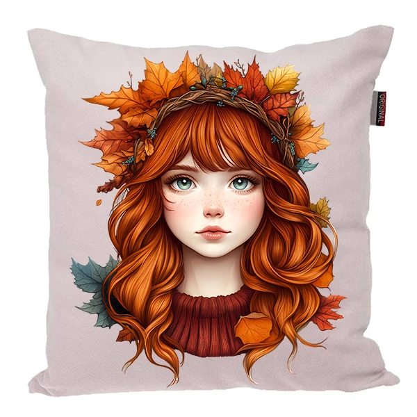 کوسن پاد آفرین مدل دختر پاییز کد PK30225