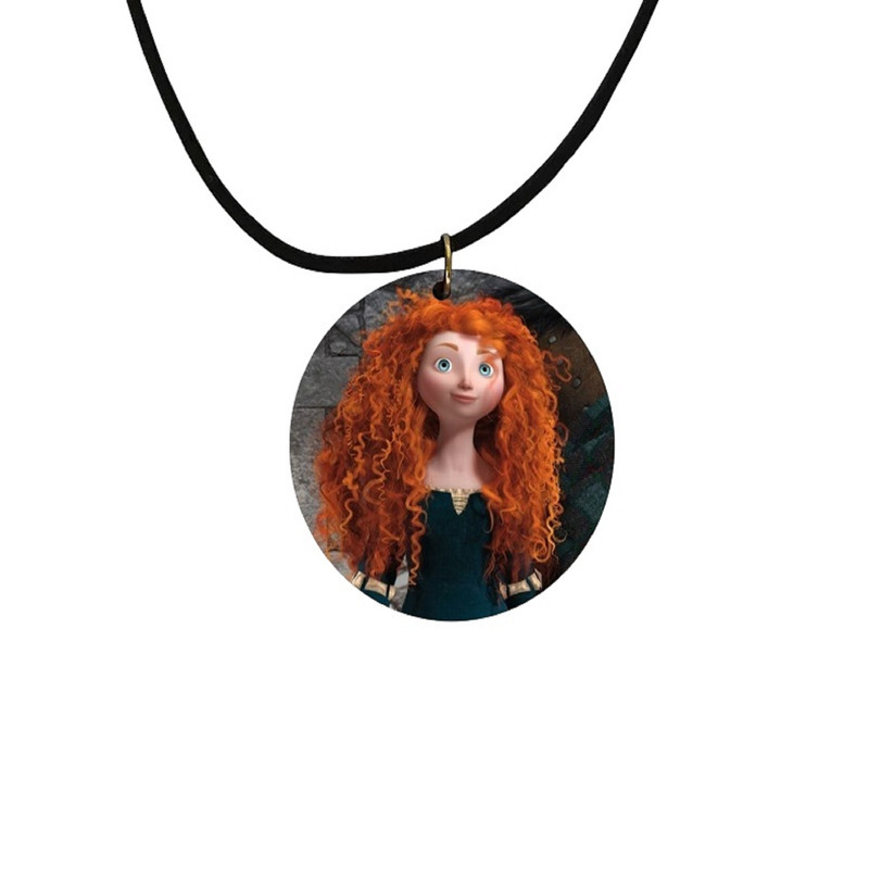 گردنبند دخترانه مدل دختر دلیر کد 08