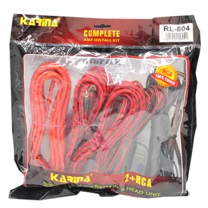 کابل آمپلی فایر کارینا مدل RL-804 بسته 7 عددی
