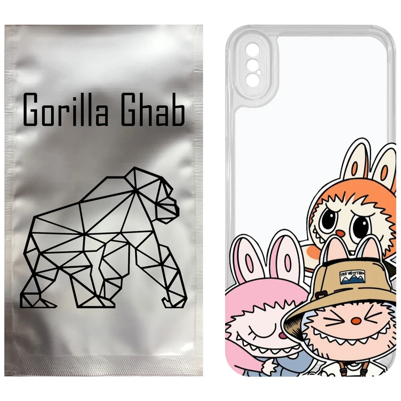 کاور گوریلا قاب مدل CLG کد 145 طرح لبوبو مناسب برای گوشی موبایل اپل iPhone XS Max