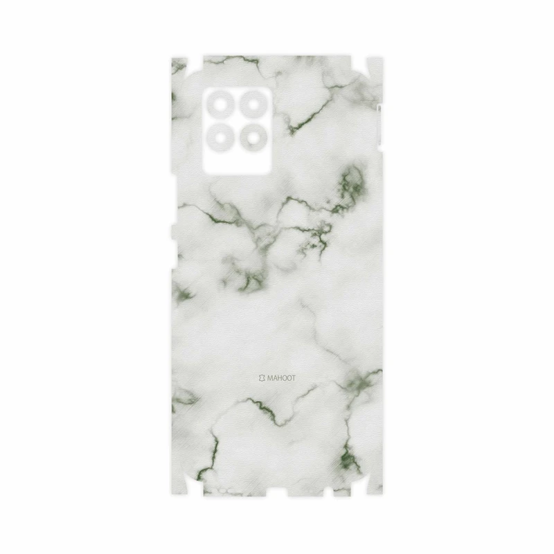 برچسب پوششی ماهوت مدل Blanco-Smoke-Marble-FullSkin مناسب برای گوشی موبایل ریلمی 8 Pro