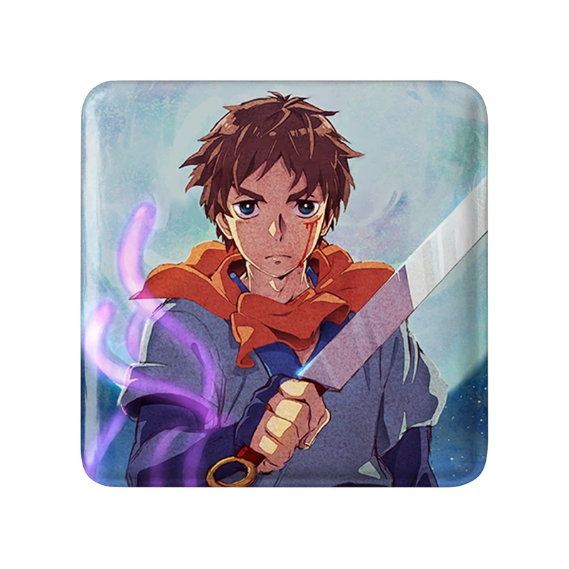 مگنت خندالو طرح آشیتاکا انیمه پرنسس مونونوکه مدل مربعی کد 34108