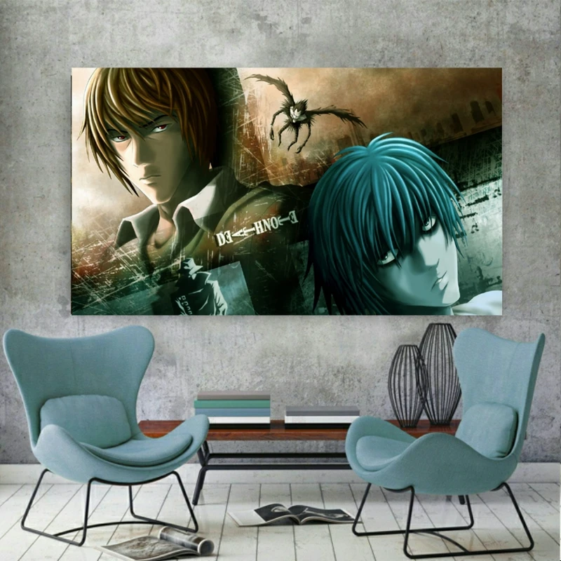 پوستر دیواری طرح انمیه دفترچه مرگ مدل SDT3045