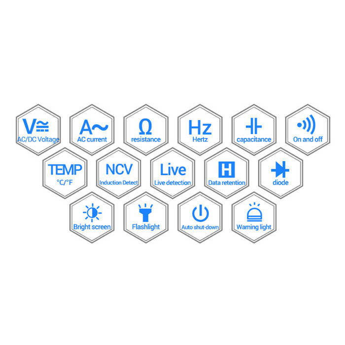 مولتی متر کلمپی دیجیتال ANENG مدل ST184