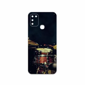 MAHOOT Drum-Kit Cover Sticker for Infinix Hot 10 Play