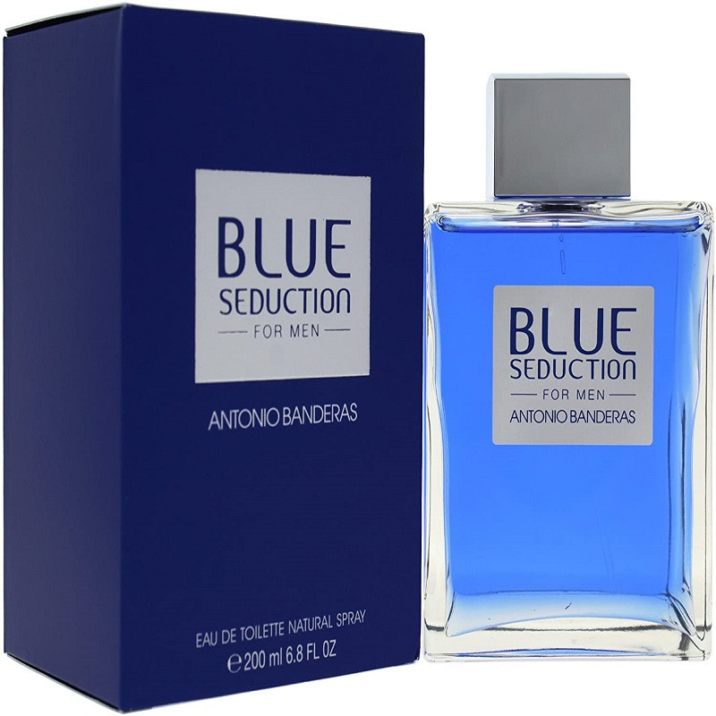 ادو تویلت مردانه آنتونیو باندراس مدل Blue Seduction حجم 200 میلی لیتر ادو تویلت مردانه آنتونیو باندراس مدل Blue Seduction حجم 200 میلی لیتر