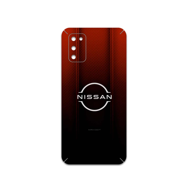 برچسب پوششی ماهوت مدل Nissan-Logo مناسب برای گوشی موبایل سامسونگ Galaxy M02s