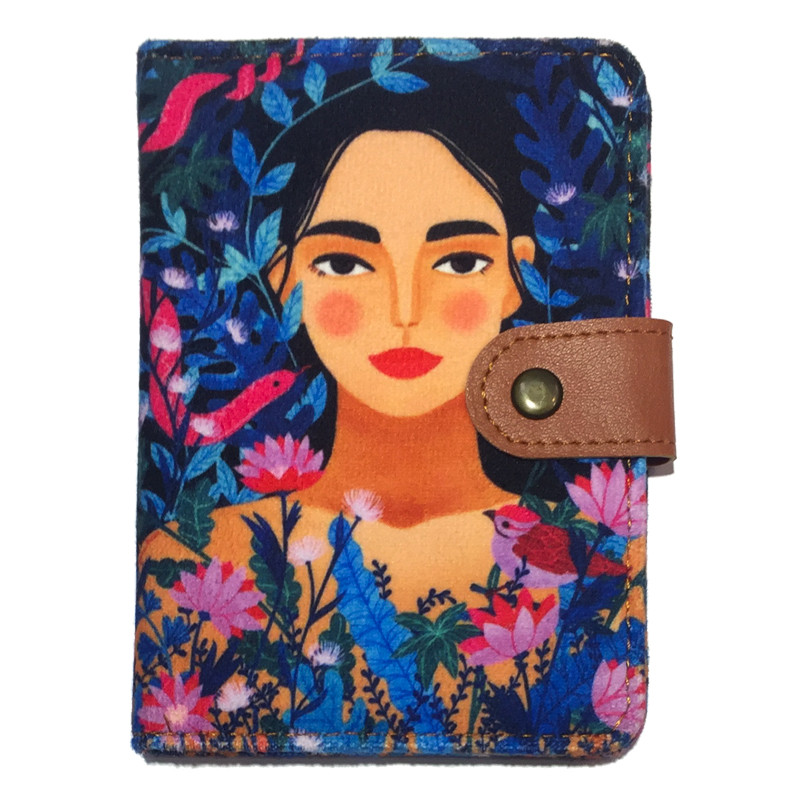 کیف مدارک زنانه مدل دخترک کد kk-mm-005