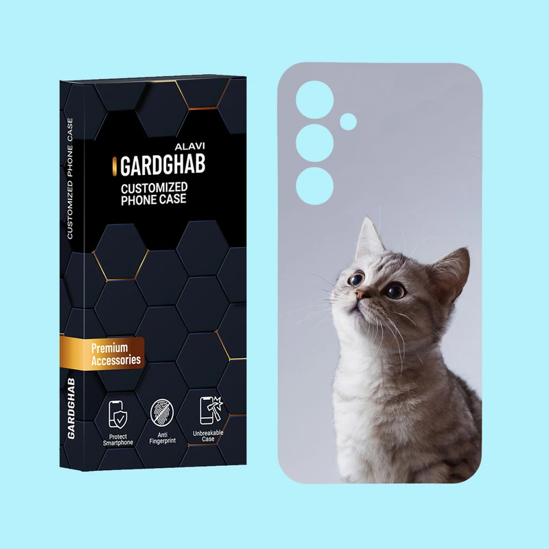 کاور گارد قاب علوی مدل حیوانات مناسب برای گوشی موبایل سامسونگ Galaxy A55