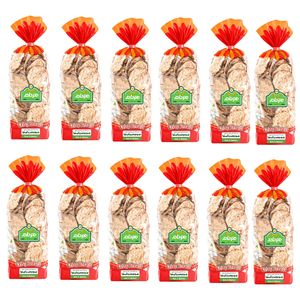 نان خشک چیپسی حاوی کینوا و جودوسر هم دانه - 230 گرم بسته 12 عددی