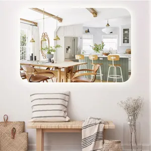 آینه دکوراتیو مدل مستطیل بکلایت کد Ds1110