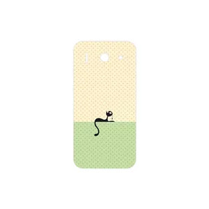 MAHOOT Minimal Internet Cat Icon Cover Sticker for Huawei Ascend G510