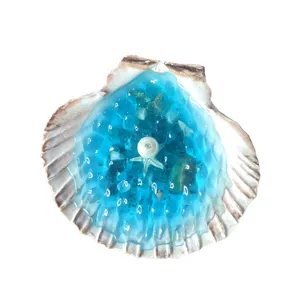 استند انگشتر مدل رزینی طرح دریا