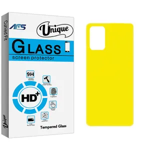 AFS Unique Glass Back Protector For Samsung Galaxy A02s