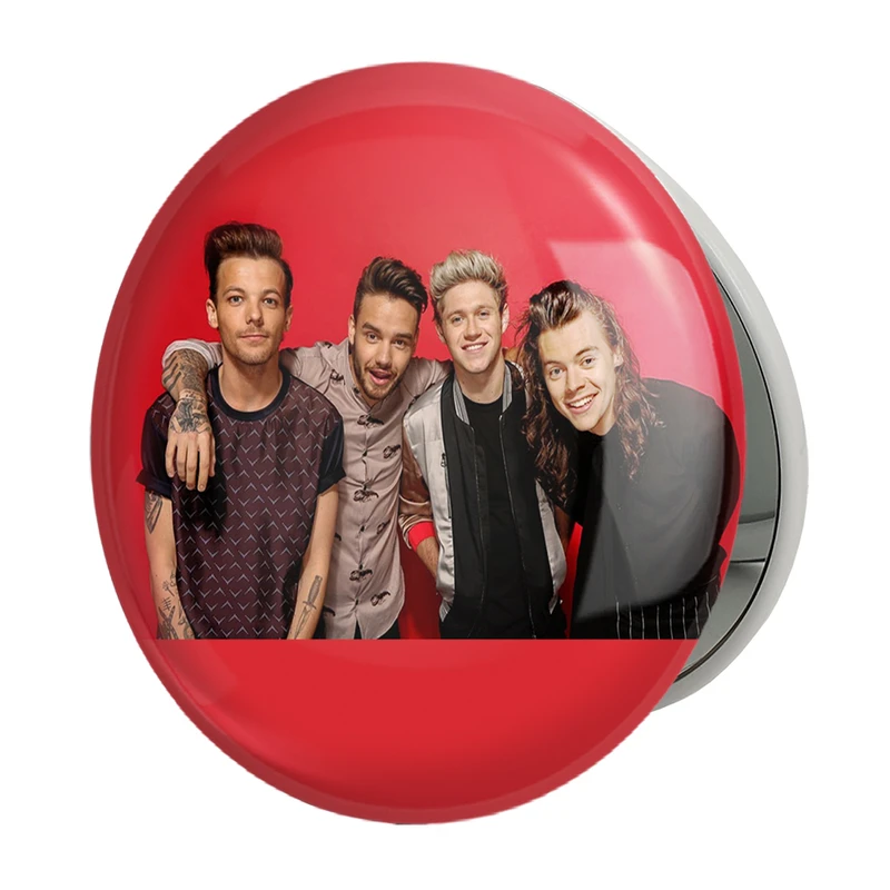 آینه جیبی خندالو طرح گروه موسیقی وان دایرکشن One Direction مدل تاشو کد 2706 