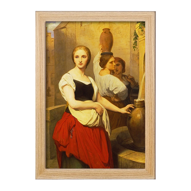 تابلو خندالو مدل نقاشی مارگارت در فواره اثر آری شفر کد F12160