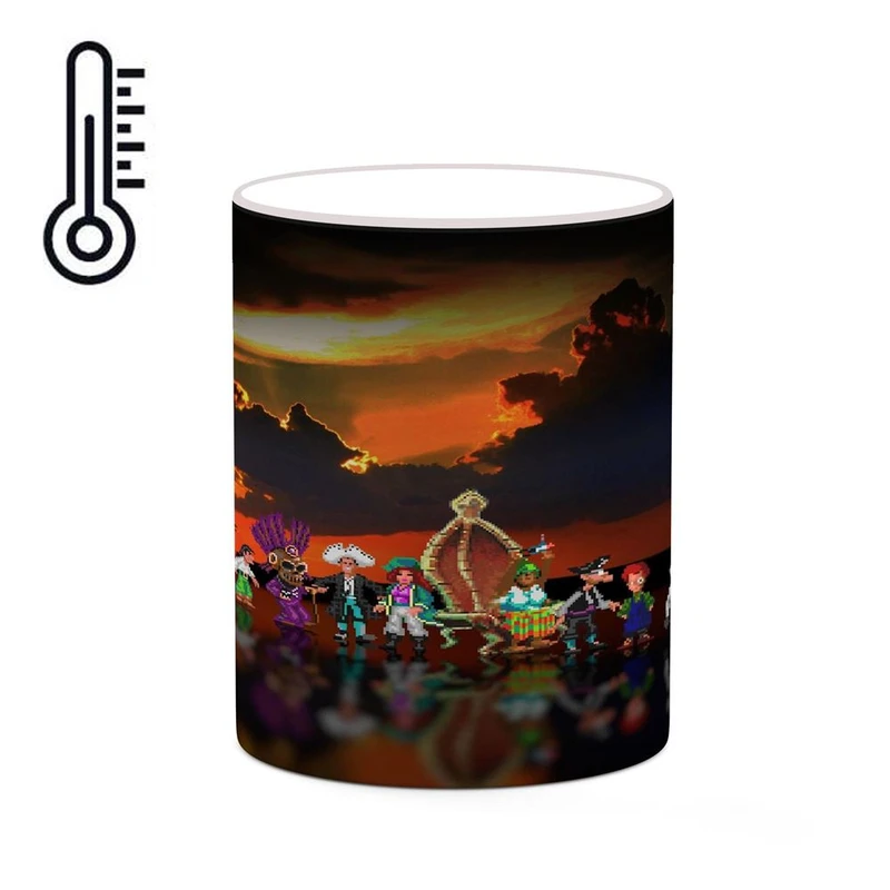 ماگ حرارتی کاکتی مدل بازی Monkey Island 2ː LeChuck's Revenge کد mgh29596