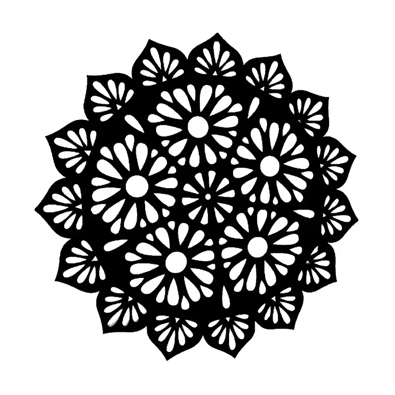 شابلون باتیس آرت طرح تذهیب کد 50-171