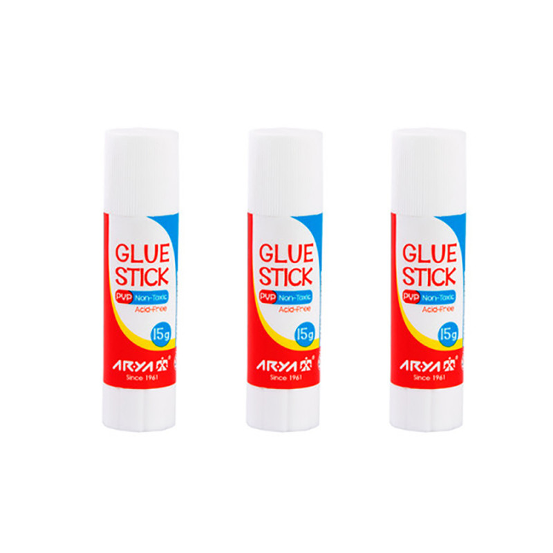چسب ماتیکی آریا مدل non-toxic کد 8005 بسته 3 عددی