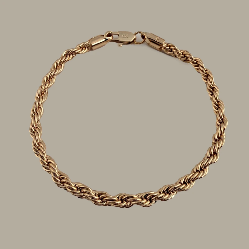 دستبند زنانه ژوپینگ طرح طنابی مدل X0001014