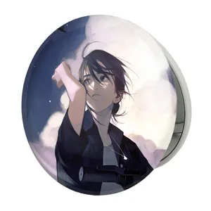 آینه جیبی خندالو طرح شینپی انیمه سامرتایم رندرینگ مدل تاشو کد 24236 