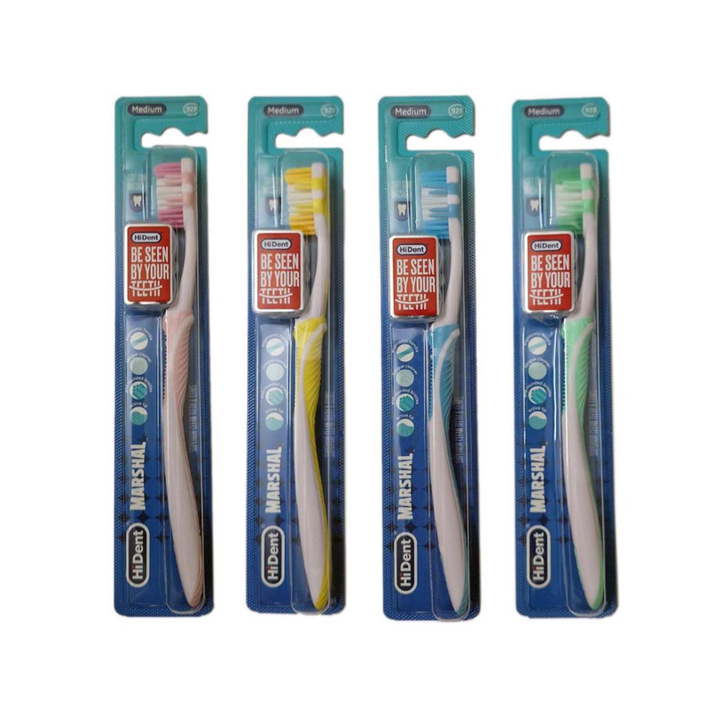 مسواک های دنت مدل 928 با برس متوسط مجموعه 4 عددی