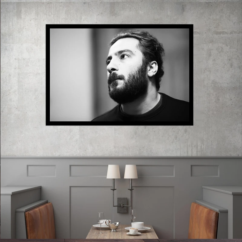تابلو بکلیت طرح مشاهیر سینمای ایران نوید محمد زاده مدل قاب شاسی B-s9789