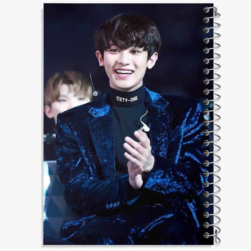 دفتر نقاشی 50 برگ خندالو مدل پارک چانیول گروه اکسو EXO کد 13334