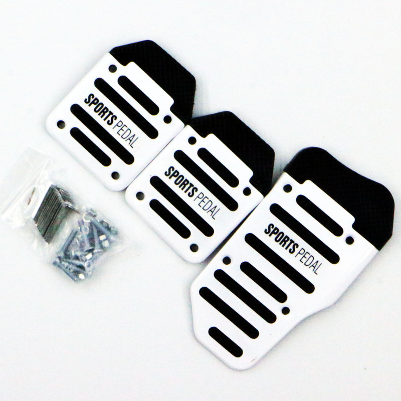 روکش پدال خودرو مدل Pdl-01 مجموعه 3 عددی