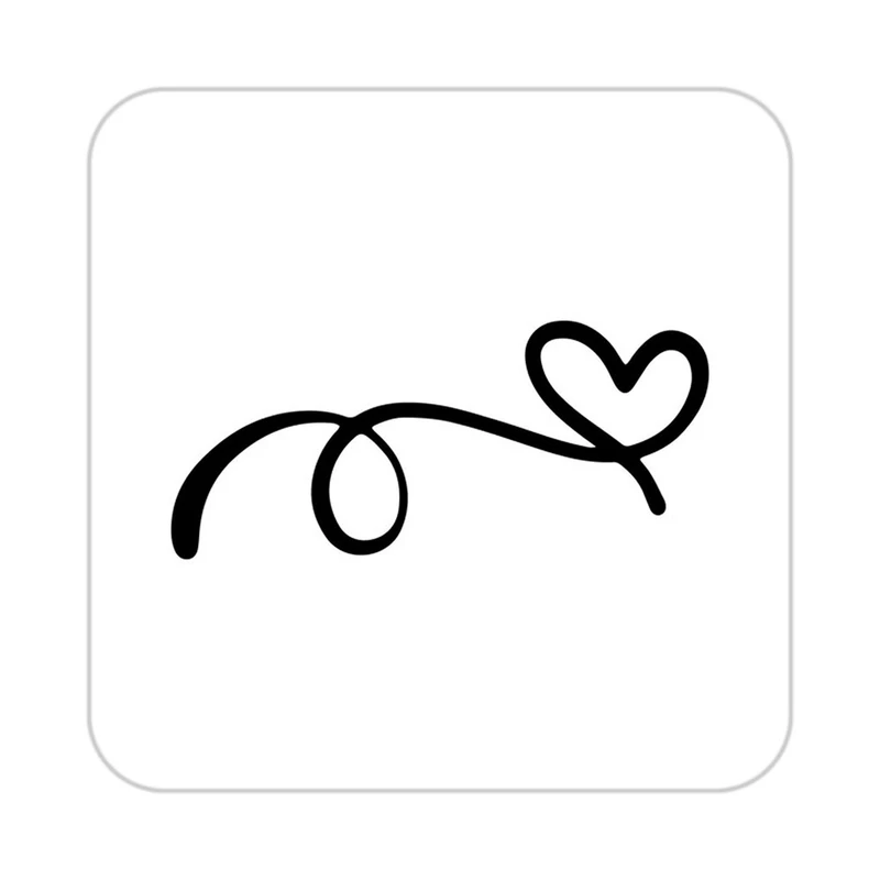 زیر لیوانی کاکتی طرح عاشقانه مدل mp38456