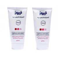 کرم زینک اکساید فیروز مدل 10 درصد حجم 50 میلی لیتر بسته 2 عددی