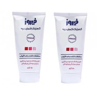 کرم زینک اکساید فیروز مدل 10 درصد حجم 50 میلی لیتر بسته 2 عددی