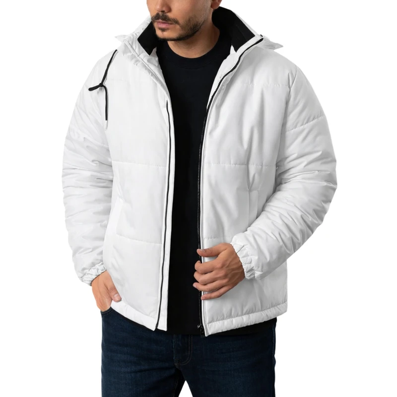 کاپشن مردانه مدل باکسی پفی ضد آب کد 131