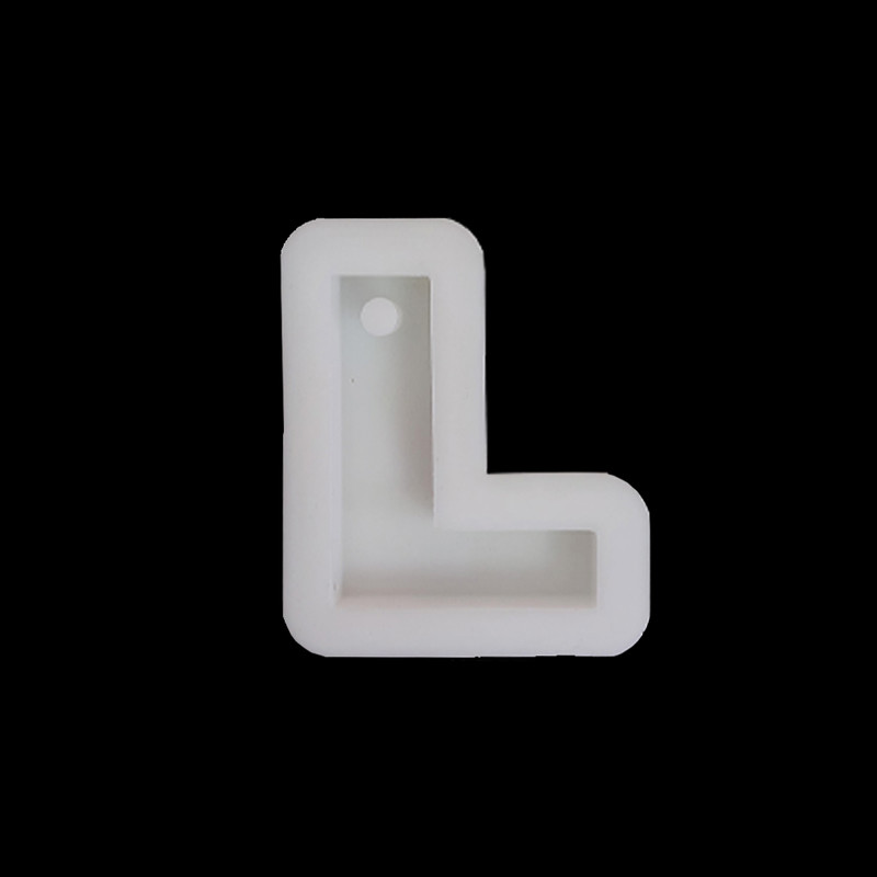قالب رزین مدل حروف تکی پین دار طرح L