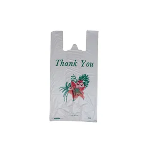 نایلون بسته بندی مدل thank you دسته دار 55x65 بسته 50 عددی
