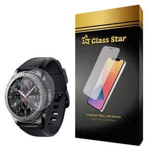 محافظ صفحه نمایش گلس استار مدل SMPW مناسب برای ساعت هوشمند سامسونگ Gear S3