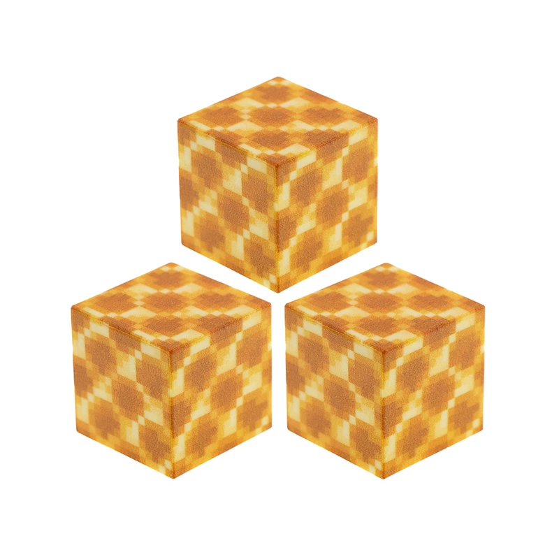 اسباب بازی زینتی برانت مدل بلوک مغناطیسی ماینکرافت طرح عسل مجموعه سه عددی