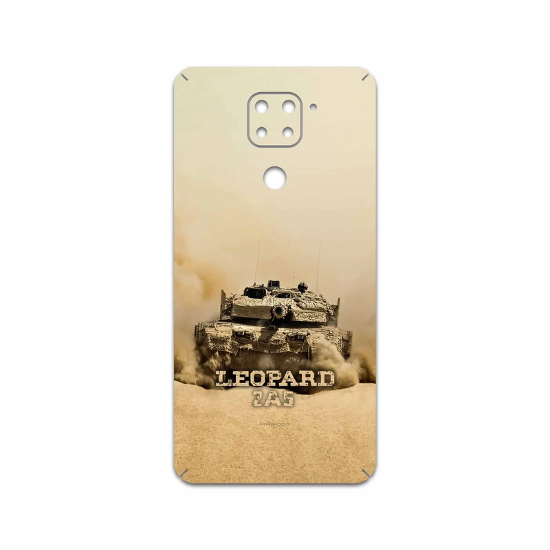 برچسب پوششی ماهوت مدل Leopard 2A5 tank مناسب برای گوشی موبایل شیائومی Redmi Note 9